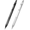 2 Pack Metal Mechanical Pencils 0.5mm for Drafting, Sketching, Engineering,