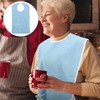 Ipetboom Babero para Adultos Mayores y Reutilizable de Toalla de