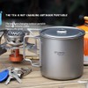 TOMSHOO Ultralight Titanium Cup Outdoor Portable Camping Picnic Water Cup