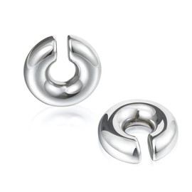 YeGieonr Ear Cuff Earrings for Women, Chunky Ear Cuff Gold Earrings, Non-Penetrating, Hypoallergenic, Girls Clip Earrings, Jewellery, Gift, Stainless Steel, No Gemstone