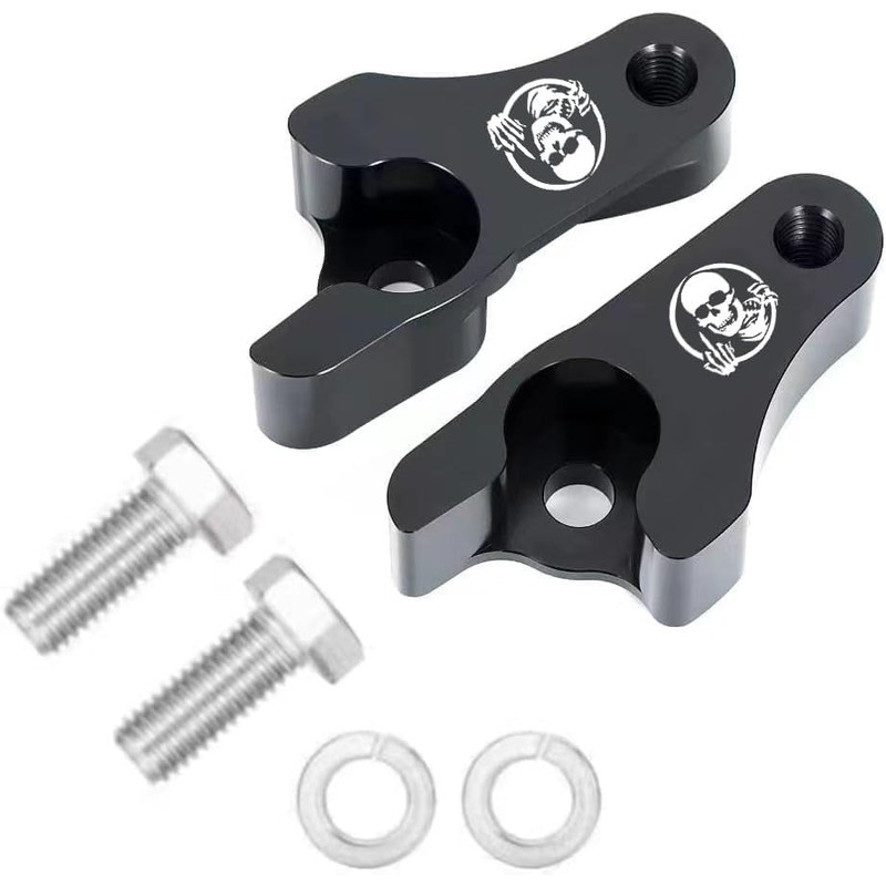 VPZMT 2 Inch Lowering Blocks Kit Fits for 2002-2025 Harley