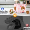 Hedgeink Guinea Pig Hideout Rabbit Bed Cubic Guinea Pig House