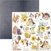 Ciao Bella 12"x12" Farmhouse Garden Patterns Pad