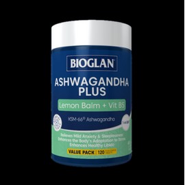 Bioglan Ashwagandha Plus 120 Tablets