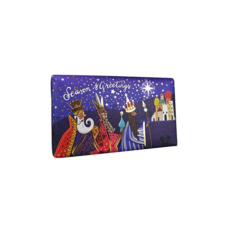 The English Soap Company Festive Soap Bar 190g Three Kings