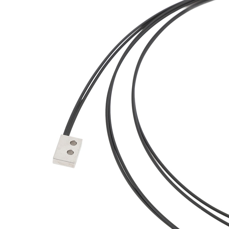 2PCS Fiber Optic Sensor Flat Thin Reflection Optical Fiber Sensor