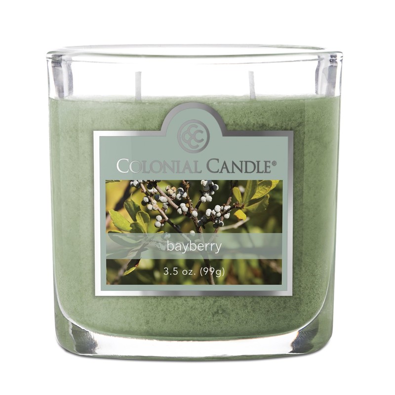 Colonial Candle Bayberry Scented Jar Candle, 2 Wick, 3.5 oz,