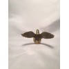 Vintage 3" Small Solid Brass Soaring Flying Eagle Figurine Statue