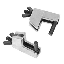 SHMZK 2 PCS Brake Line Clamp, Hose Pincher Metal Brake Line Clamp for Flexible Gas Lines Fuel Hoses, Brake Hose Pinch Clamp Pliers for Hose Diameters up to 1 Inch, Car Accessories