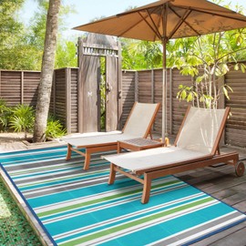 Outdoor Patio Rug Waterproof Camping - Outdoor Plastic Straw Rug Area Carpet Clearance for Outside, Porch, RV Camper, Picnic, Balcony & Backyard, Patio Decor, Clearance