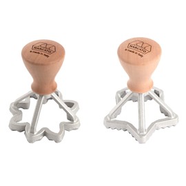 Marcato Cookie Kit, Star Mould 65mm + Flower Cutter 70mm