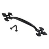 Merriway® BH01794 Fleur-de-Lys Design Pull Cupboard Cabinet Door Handle, 177mm