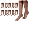 L'eggs womens Everyday Women's Nylon Knee Highs Sheer Toe -