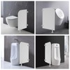 Kindergarten Urinal Partition, 23.62x31.5In Toilet Partition Divider, HPL Wall-Mounted Bathroom