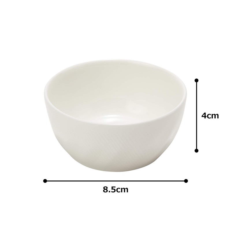 Narumi 51800-2910 Sugar Pot, Sense White, 5.3 fl oz (160