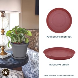 The HC Companies 14" Classic Prima Saucer in Marsala