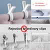 TBACW 6PCS Beach Towel Clips Beach Chair Clips Heavy Duty
