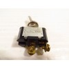 Carling Technologies Toggle Switch, SPST, 2 Connections, On/Off, 12A, 250VAC