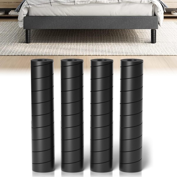 Bed Frame Leg Covers, Reusable Bed Frame Toe Protectors,Bed Frame