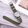 ANNEFIT Nylon Watch Band 21mm, One-Piece Waterproof Military Watch Straps