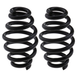 Micro Traders 2PCS 3 inches Motorcycle Seat Springs Solo Seat Barrel Springs Compatible with Honda Motorbike Accessories Black Universal