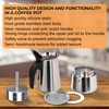 12 Cup 600ml Moka Pot Stainless Steel Espresso Coffee Maker
