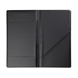 I LOVE MENU Toscana Bill Holder, PVC, Black, 21.7 x 12 x 0.5 cm