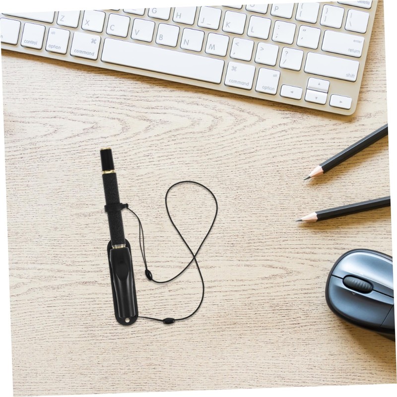 SHINEOFI Elastic Pen Lanyard Holder Retractable Straps Pen Badge Reel