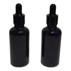 Meliars Frasco Gotero 50 Ml Negro Deluxe ( 10 Piezas)