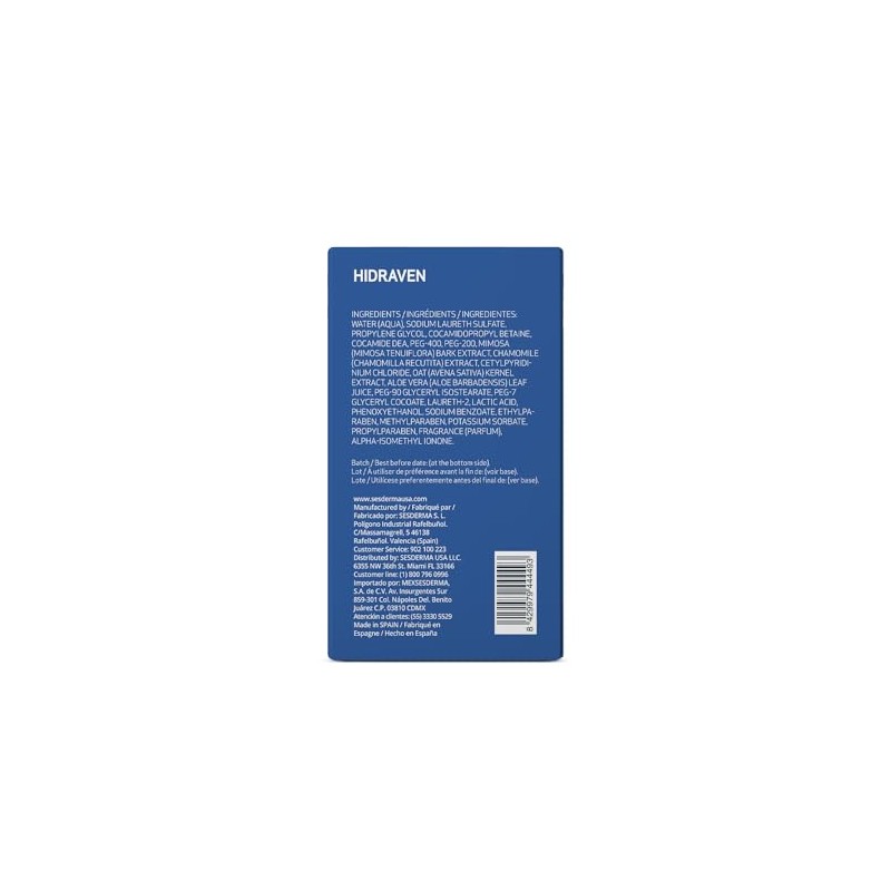 Sesderma Hidraven Crema Espumosa Sin Jabon Todo tipo de piel