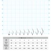 IPPON (One) Small Hydrangea Torso Nickel Coated Japanese-Made Fishing Hook