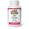 Natural Factors Zinc Citrate 50 mg, 180 Tablets, Healthy Skin