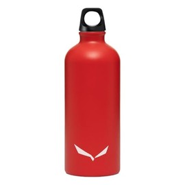 Salewa Isarco Lightweight Stainless Steel 0.6 L Bottle, Flame, Plain