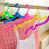 Set of 3 magic foldable 2-tier hangers 3 hangers 7ea