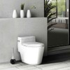 FTVOGUE-Escobilla de Baño con Base Esférica, Kit de Accesorios para