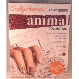 Sally Hansen Salon Effects Real Nail Polish Strips You Choose 3 per collection - Animal Collection