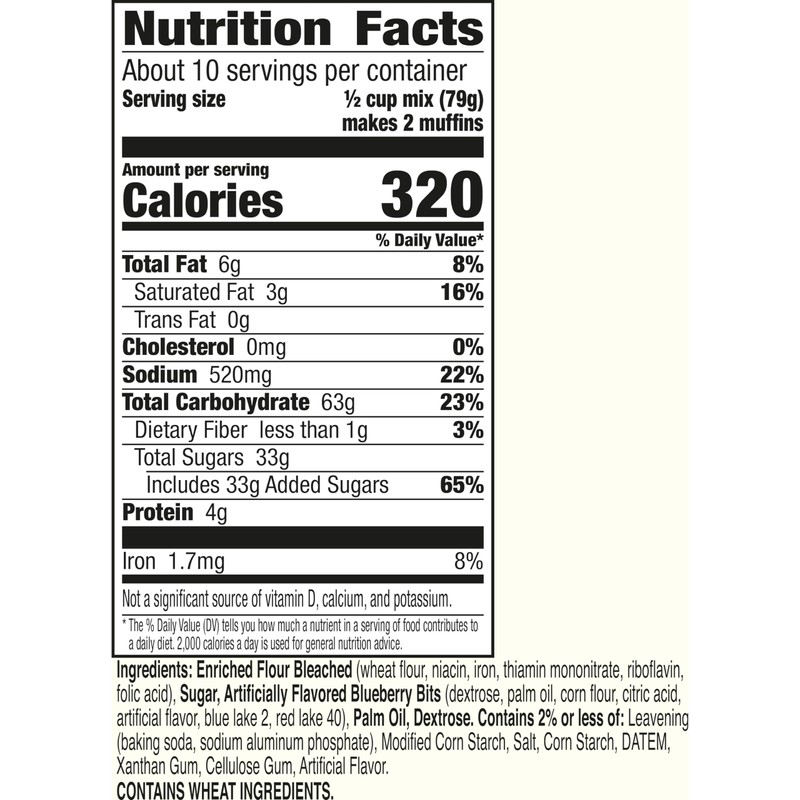 Betty Crocker Batchables Blueberry Muffin Mix, Mix and Bake 4