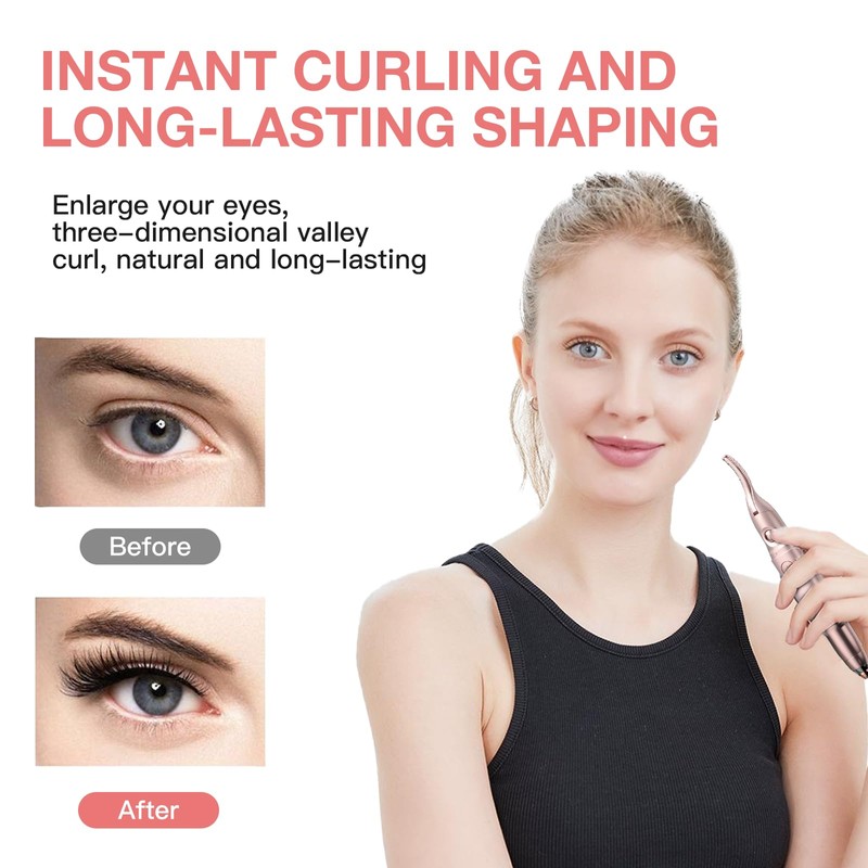 atnayo Heated Eyelash Curler, 2 in 1 Electric Eyelash Curlers