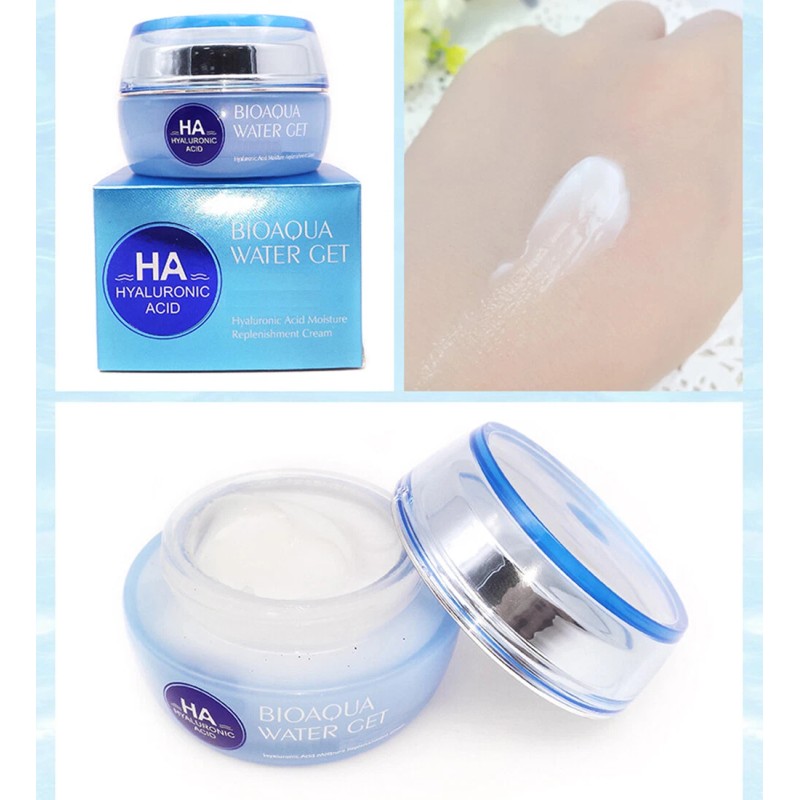 BIOAQUA Water Get Hyaluronic Acid Moisture Replenishment Cream Skin Care