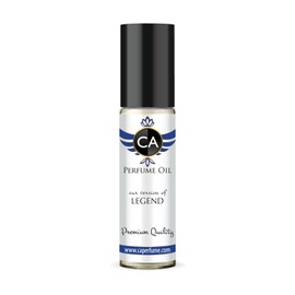 CA Perfume Impression of Legend for Men Eau De Parfum Aromatic Fougere Scent Long Lasting Cologne for Men Travel Size TSA Ready for Day and Night Wear 0.33 Fl Oz 10ml