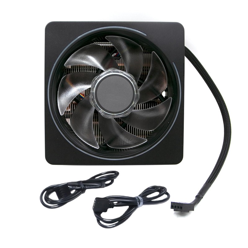 CPU Wraith Prism Cooler RGB LED Aluminum Heatsink Copper Core