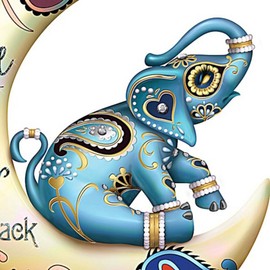 Hamilton Collection The Hamilton Collection I Love You To The Moon And Back Elephant Figurine