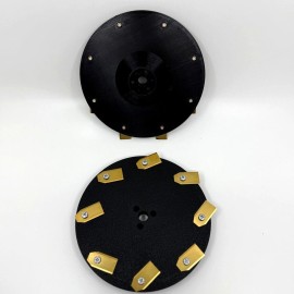 Zephyr's Market Luba Cutting Disc 8 Blade Upgrade 8x Blades - Comes with Installed Blades - USA