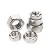 Instockbolts Hex Nuts, M6-1.0 Stainless Steel 304 (18-8) Hex Nut,