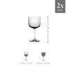 like. by Villeroy & Boch Winter Glow Wine Goblet, 2-Piece