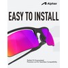 Alphax 2 Pair Polarized Replacement Lenses for Oakley Holbrook OO9102
