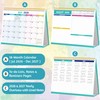 Desk Calendar 2026-2027 - Standing Flip Desktop Calendar 2026-2027, 18