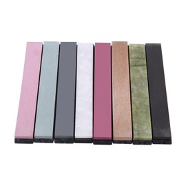 Sharpening Stone, 8Pcs Sharpening Whetstone Set with Base for Sharpening Polishing 240/400/800/1500/3000/5000/8000/10000 Grit