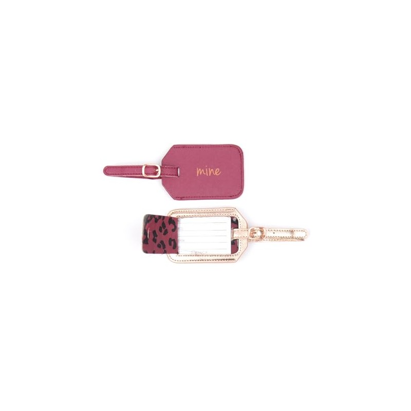 MIAMICA Travel, Burgundy and Rose Gold