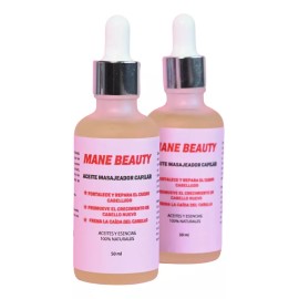 Mane Beauty Paquete 2: 2 Aceites Masajeadores Capilares